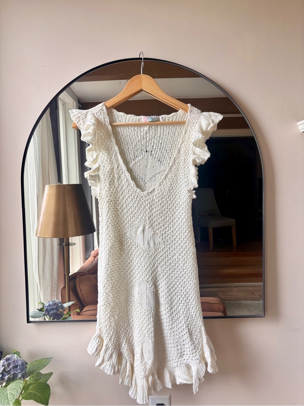 FREE PEOPLE | Mykonos Sweater Mini Dress| size small - Picture 4 of 6